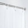 AmazonBasics Rust Resistant Easy to Install Tension Shower Doorway Curtain Rod, 36-54", Nickel