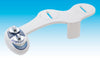 Luxe Bidet Neo 120 - Self Cleaning Nozzle - Fresh Water Non-Electric Mechanical Bidet Toilet Attachment (blue and white)
