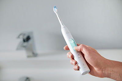 Philips Sonicare HX6857/11 ProtectiveClean 5100 Rechargeable Electric Toothbrush, White