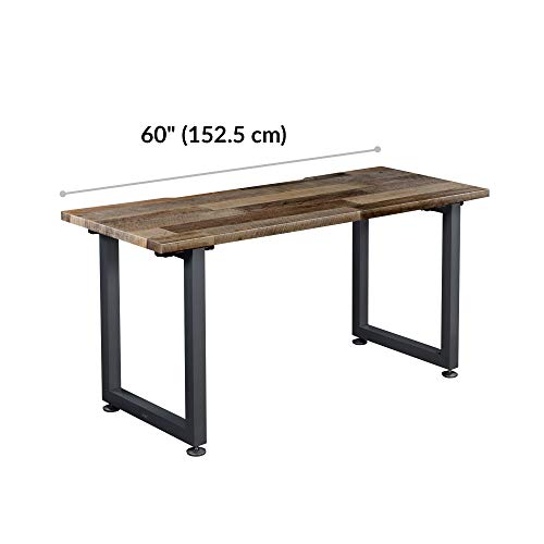Vari Table (60x30) - Office Desk with Durable Finish & Cable Management Tray - (Reclaimed Wood)