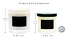 Lulu Candles | Fresh Linen | Luxury Scented Soy Jar Candle | Hand Poured in The USA | Highly Scented & Long Lasting | Small - 6 Oz.