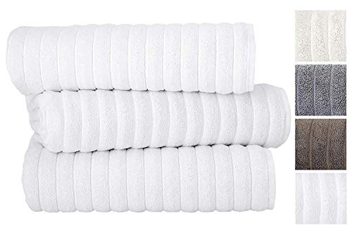  Cotton Craft Ultra Soft 4 Pack Oversized Extra Large Bath Towels  30x54 White Weighs 22 Ounces - 100% Pure Ringspun Cotton - Luxurious Rayon  Trim - Ideal for Everyday use 