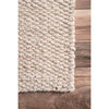 nuLOOM Hailey Handwoven Jute Rug, 3' x 5', Off-white