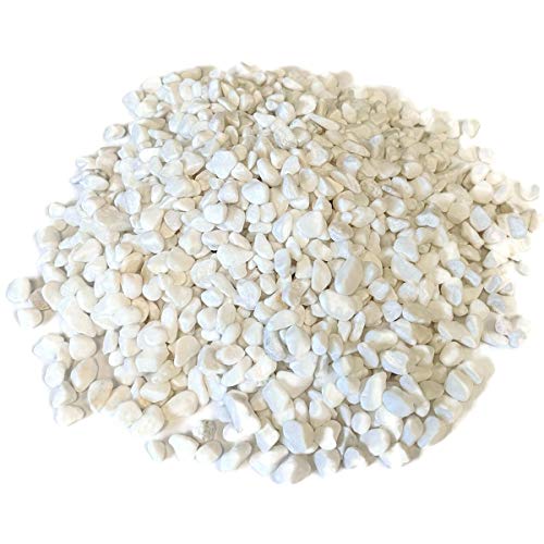 Midwest Hearth Natural Decorative White Bean Pebbles 1/5" Size (10-lb Bag)