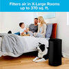 Filtrete Room Air Purifier for Extra Large Rooms With TRUE HEPA Filter, 4-speed fan 370 square feet, FAP-T03BA-G2