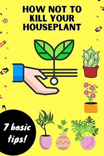 how not to kill your houseplants: houseplants book fir the complete guide to choosing, growing, and caring