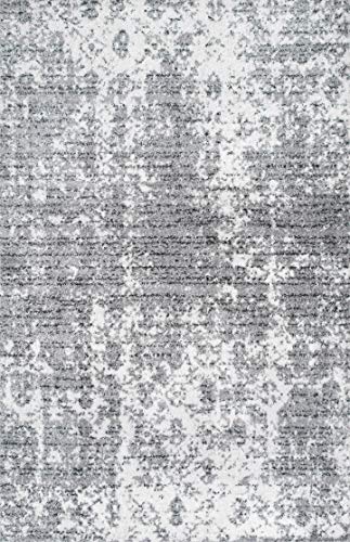 nuLOOM Misty Shades Deedra Area Rug, 7' 6" x 9' 6", Grey